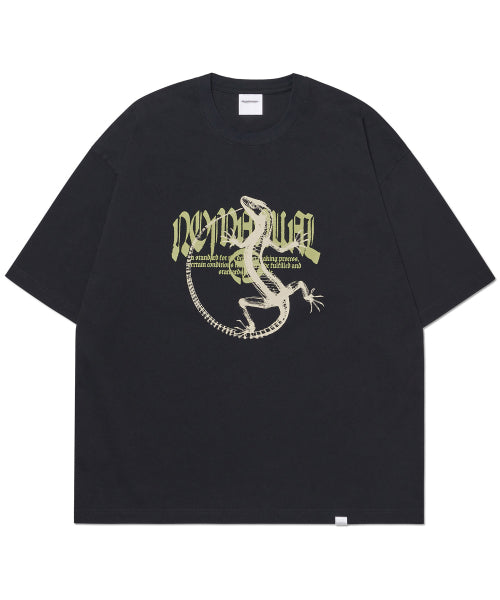 LIZARD T-SHIRT - WHITE - 2 COLORS