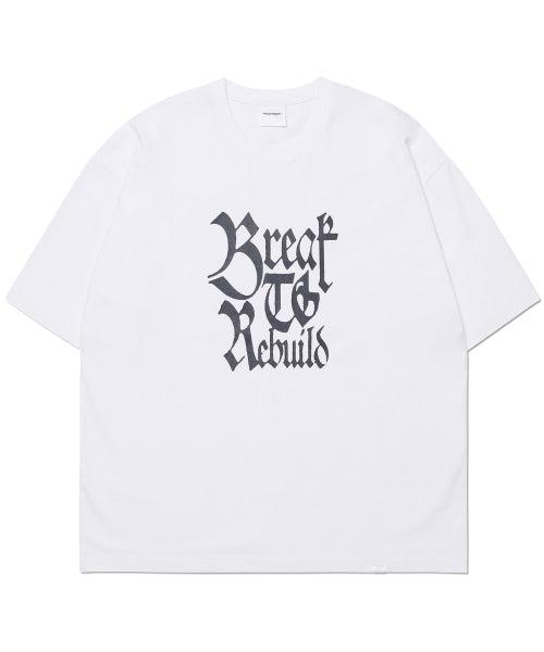 REBUILD T-SHIRT - WHITE - 2 COLORS