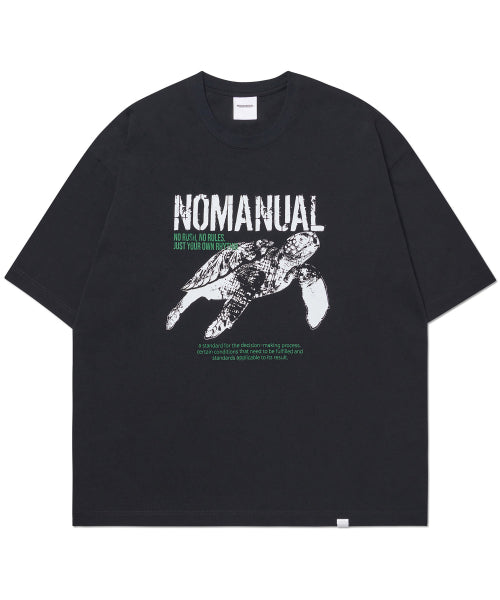 TURTLE T-SHIRT - WHITE - 2 COLORS