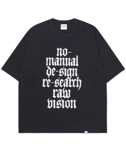 RAW VISION T-SHIRT - BLACK - 3 COLORS