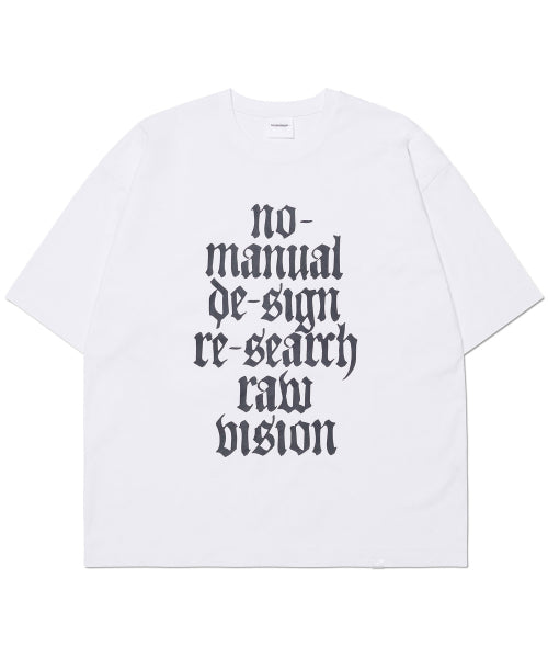 RAW VISION T-SHIRT - BLACK - 3 COLORS