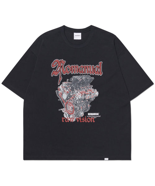 NM ENGINE T-SHIRT - BLACK - 4 COLORS
