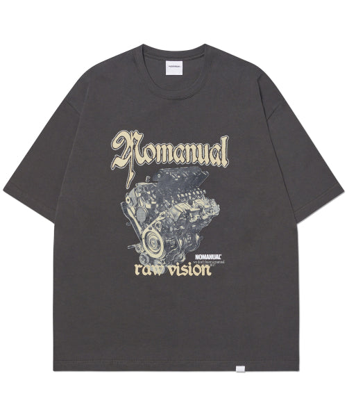 NM ENGINE T-SHIRT - BLACK - 4 COLORS