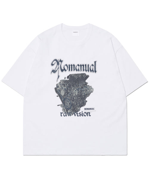 NM ENGINE T-SHIRT - BLACK - 4 COLORS