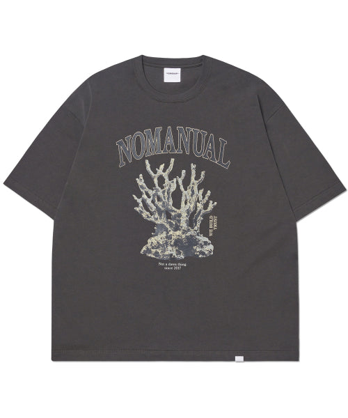 METAL CORAL REEF T-SHIRT - BLACK - 3 COLORS