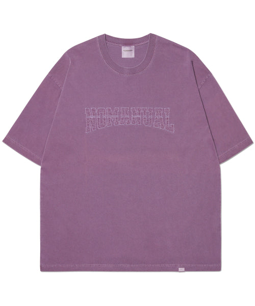 PATCH T-SHIRT - PURPLE - 2 COLORS