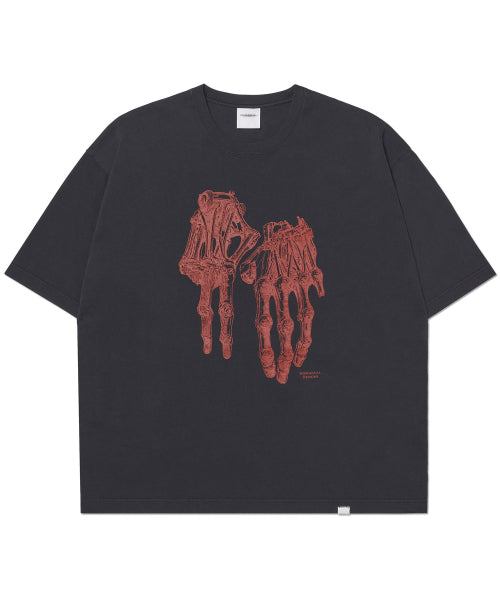 ROBOTIC HAND NM T-SHIRT - WASHED BLACK - 3 COLORS