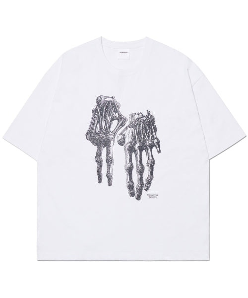 ROBOTIC HAND NM T-SHIRT - WASHED BLACK - 3 COLORS