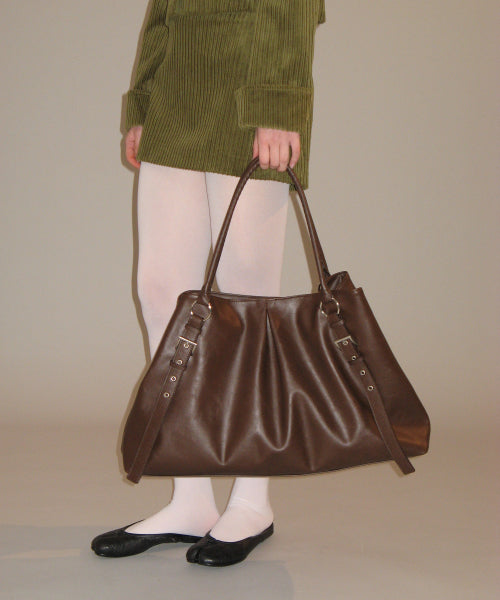 TRAPEZ BAG (CHOCO BROWN) BROWN