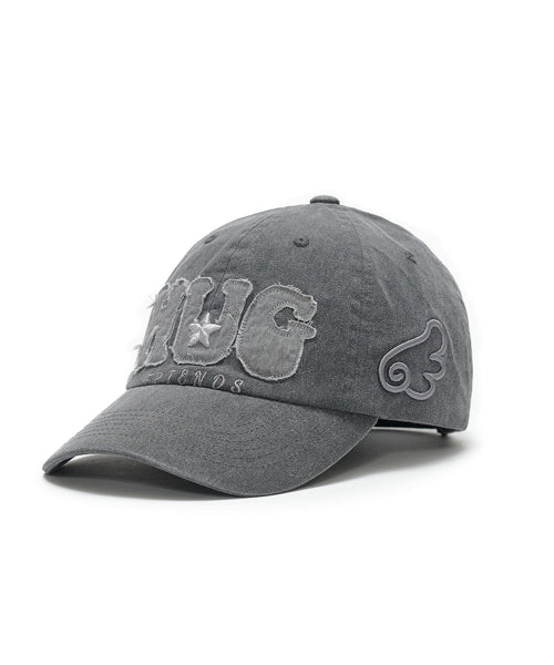 HUG FRIENDS CAP - 15 COLORS CHARCOAL
