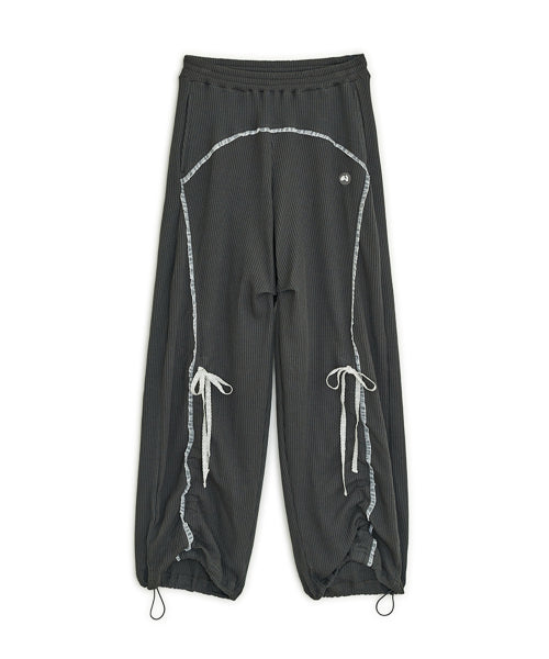 LACE PANTS CHARCOAL