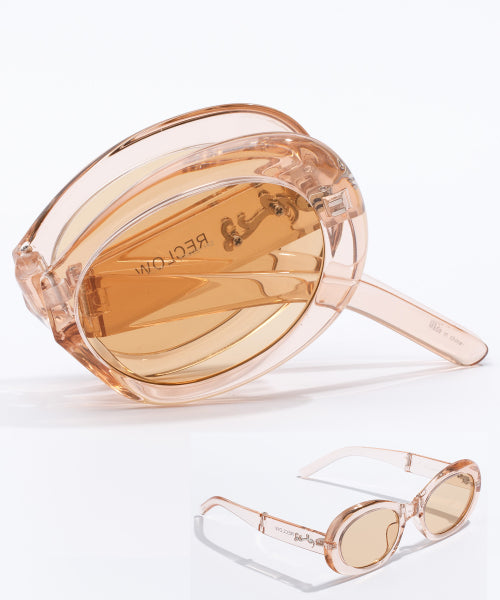 RC DUYE COCOA SUNGLASSES - 4 COLORS PEACH