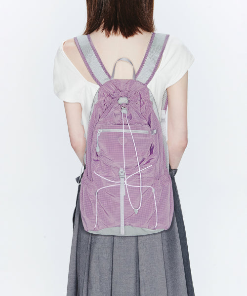 AIRY POCKET BACKPACK - 6 COLORS PURPLE