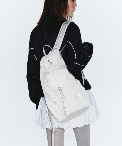 AIRY POCKET BACKPACK - 6 COLORS WHITE
