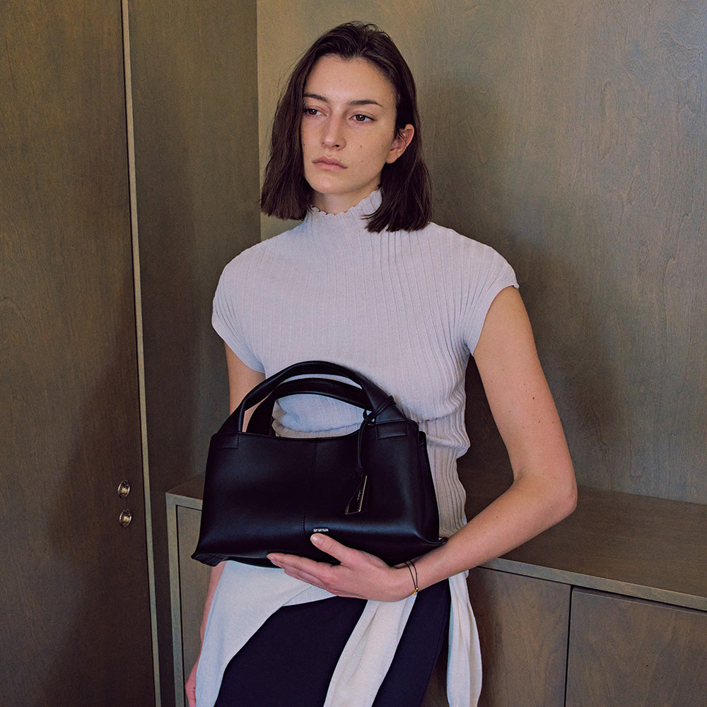 CLOUD TOTE BAG BLACK