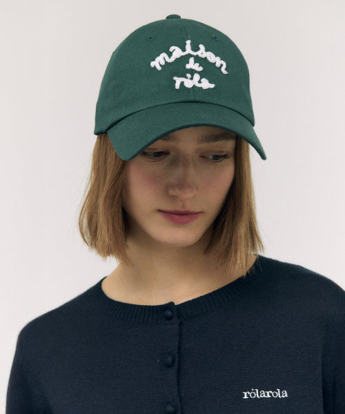 MAISON DE ROLA BALL CAP - 6 COLORS GREEN