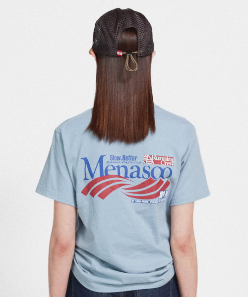 TWIST TRACK T SHIRT - 4 COLORS BLUE