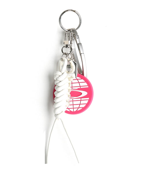 MULTI CARABINER KEYRING - 2 COLORS PINK
