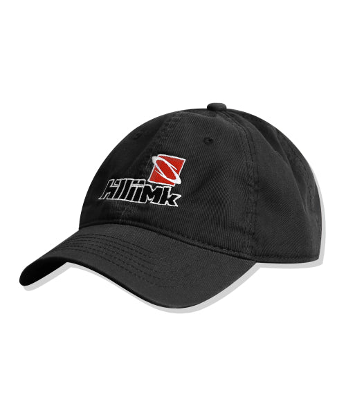 SQUARE LOGO BALL CAP - 2 COLORS BLACK