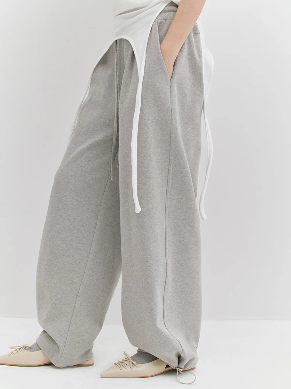 SIGNATURE JOGGER PANTS - GREY #HAYOUNG同款!