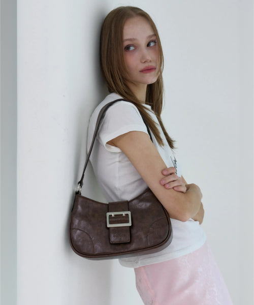 CHARLOTTE SHOULDER BAG - 5 COLORS BLACK