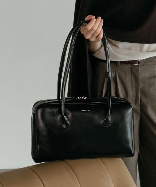 LARA MEDIUM SHOULDER BAG - 3 COLORS BLACK
