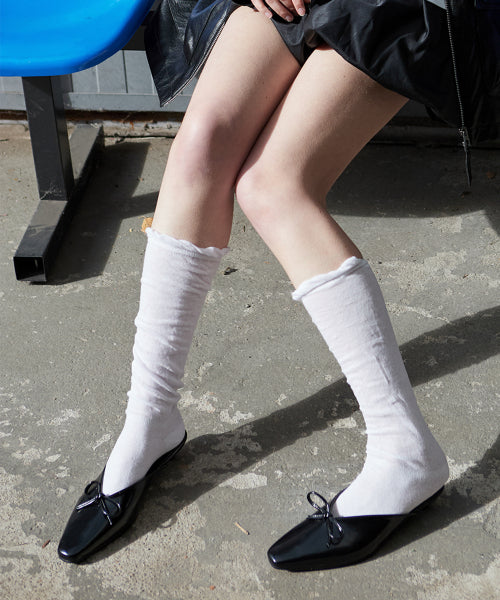 RIBBON MULE EMMA BLACK