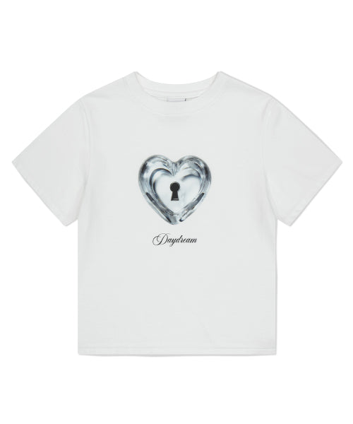 HEART LOCK TEE - 2 COLORS