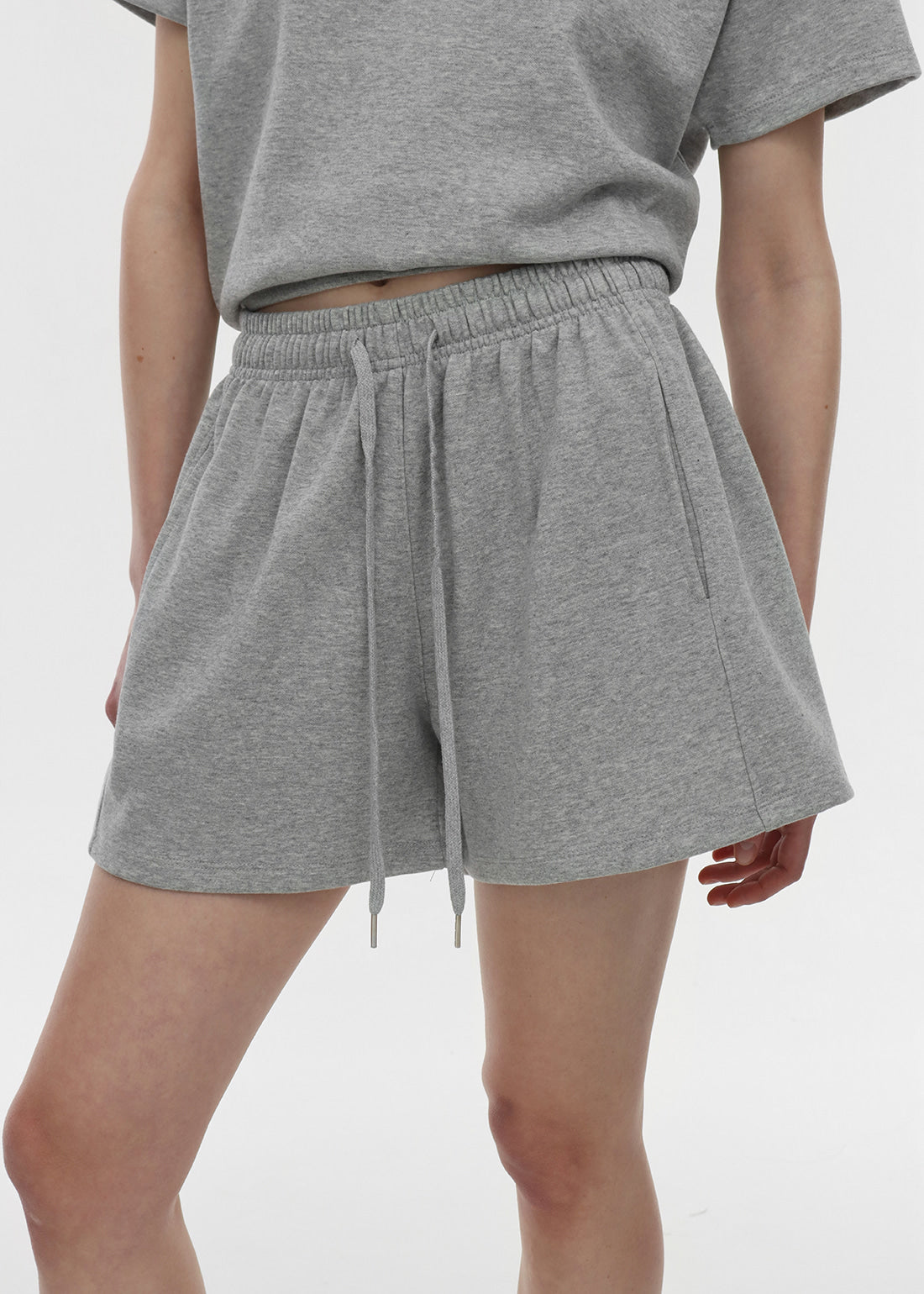 AIR SWEAT CROPPED BANDED PANTS - 4 COLORS 5
