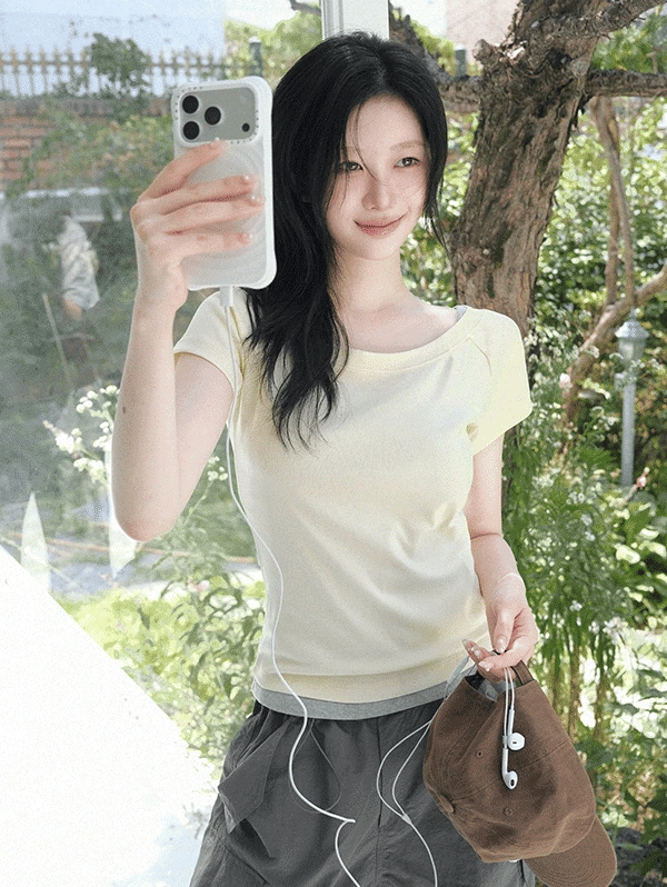 OUR-FIT RAGLAN 2-WAY TEE - 6 COLORS