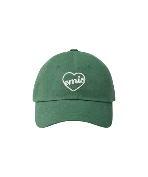 HEART BALL CAP - 3 COLORS GREEN