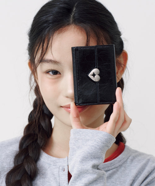 HEARTY TRIPLE WALLET - 5 colors
