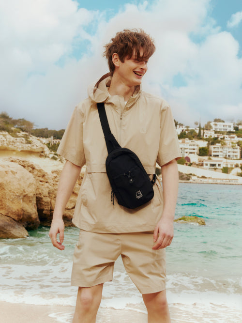 HYGGE COOL LIGHT BASIC SHORTS - 2 COLORS BEIGE