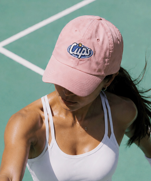 UV PROTECTION SUPPLEX BALL CAP - CUPS PINK