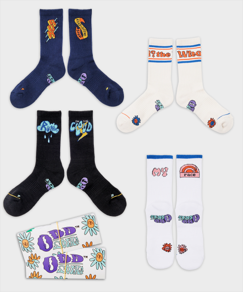 2-PACK COOLMAX MARATHON RUNNING CREW SOCKS B AS SHOWN