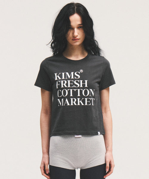 LEFT RANGE LOGO TEE - 2 COLORS CHARCOAL