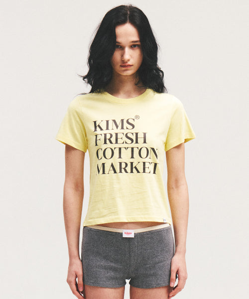 LEFT RANGE LOGO TEE - 2 COLORS YELLOW