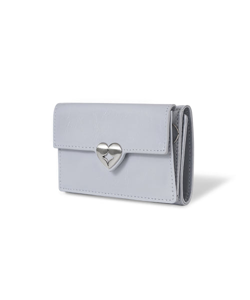 HEARTY TRIPLE WALLET MISTY LAVENDER