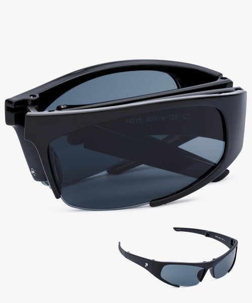 RC HOYE NEON SUNGLASSES - 4 COLORS BLACK
