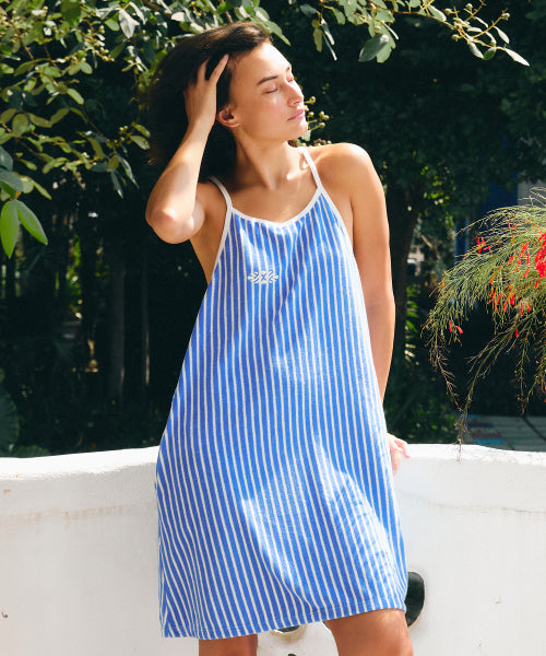 MNS SIGNATURE TERRY ONEPIECE - 4 COLORS BLUE