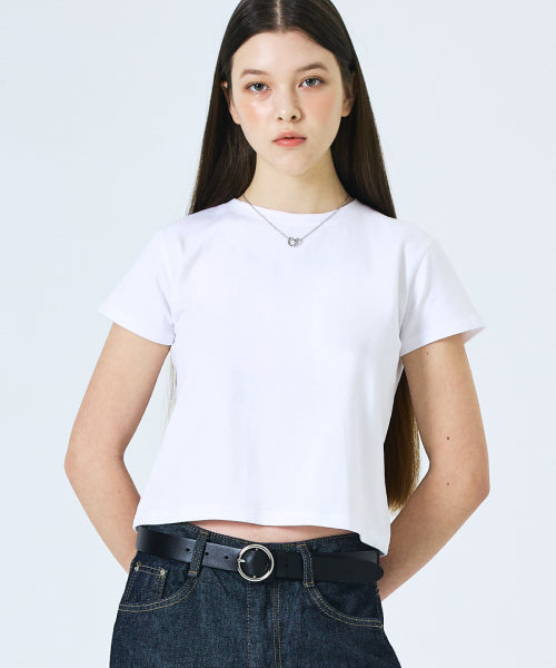 BASIC T-SHIRT - 3 COLORS WHITE