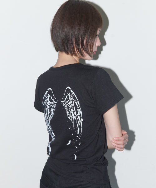 CROP F25QB135 - 3 COLORS BLACK