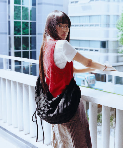 LASSIE BAG FRINGE - 2 COLORS BLACK