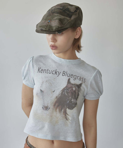 KENTUCKY STUD BABY TEE BABY - 3 COLORS BABY BLUE