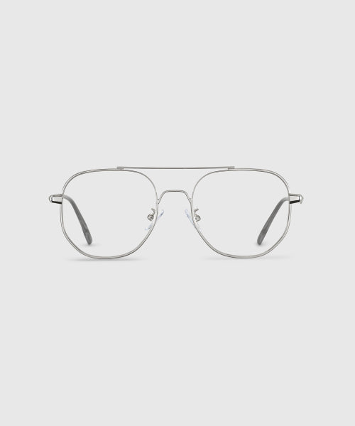 SOL SUNGLASSES - 3 COLORS MATTE SILVER
