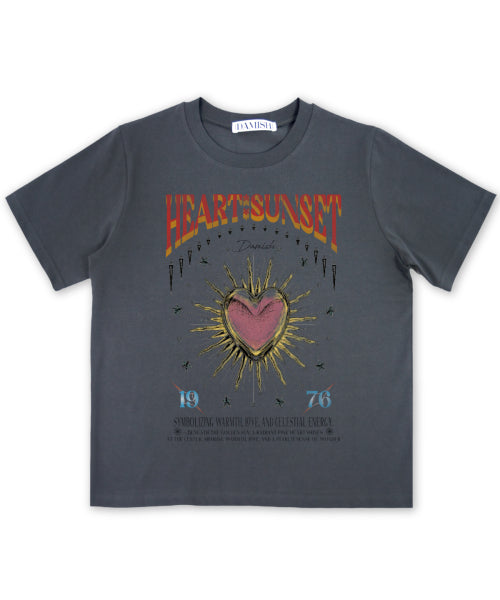 GRAPHIC T-SHIRT - 3 COLORS CHARCOAL