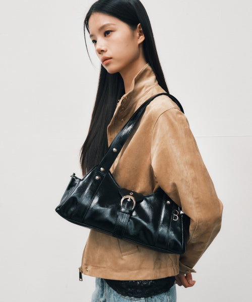 NOZIA SHOULDER BAG - 5 COLORS BLACK