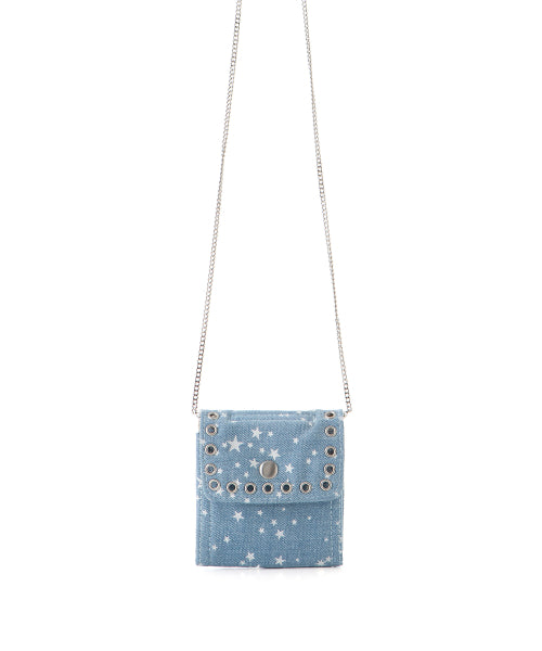 KIKI CROSSBODY BAG - 3 COLORS DENIM STAR