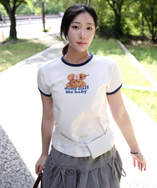 RINGER T-SHIRT - 3 COLORS NAVY