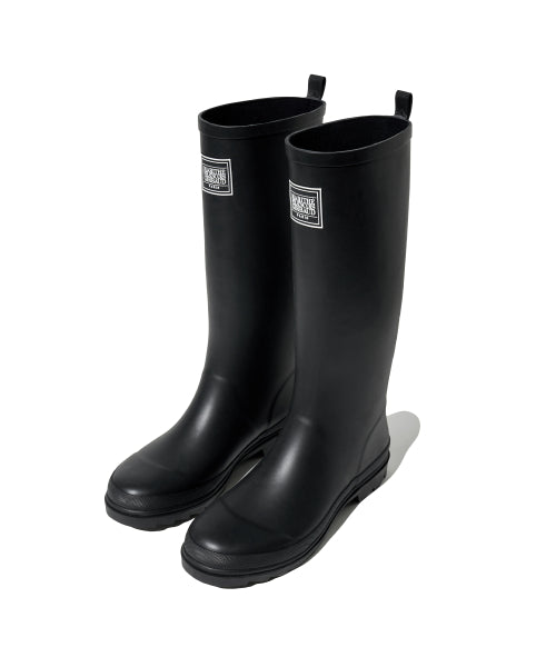 CLASSIC LOGO RAIN BOOTS LONG - 2 COLORS BLACK